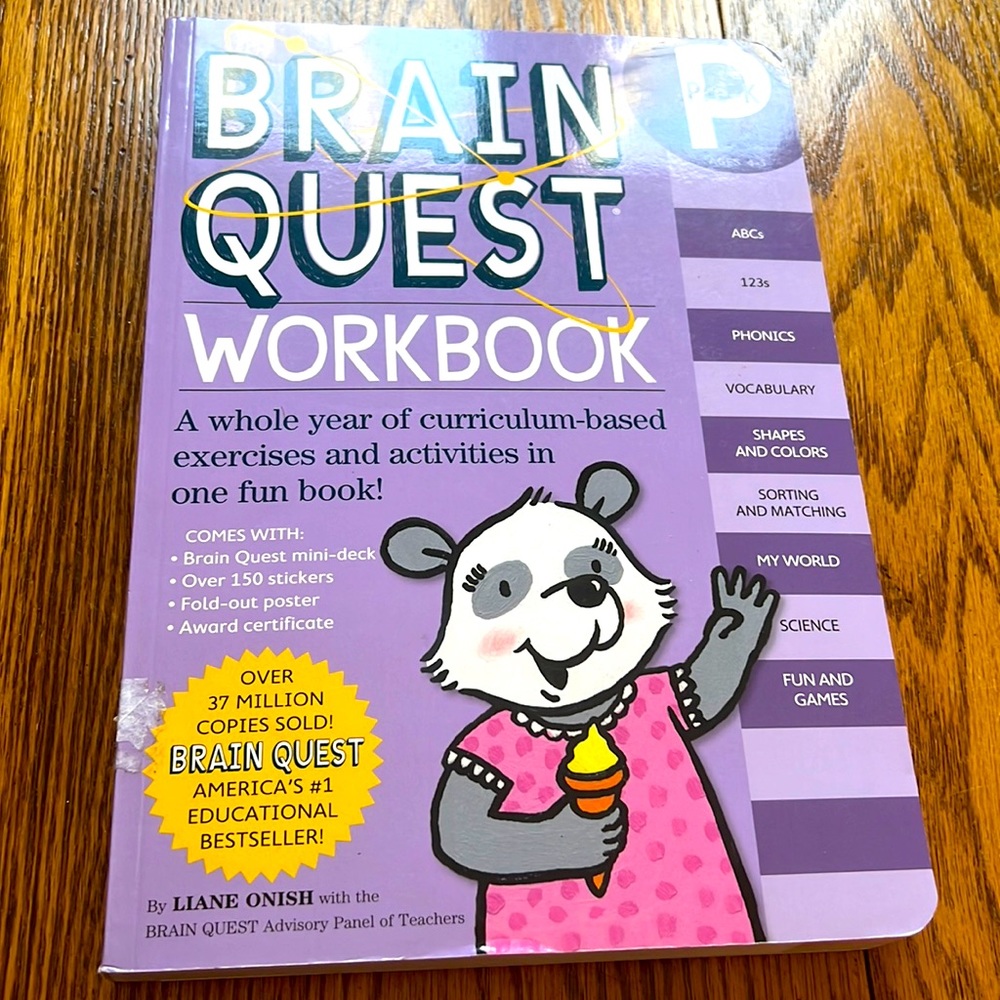 Brain quest year of curriculum based exercises and activities
